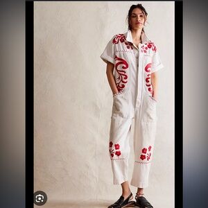 Free People We the Free Glory Days Jumpsuit